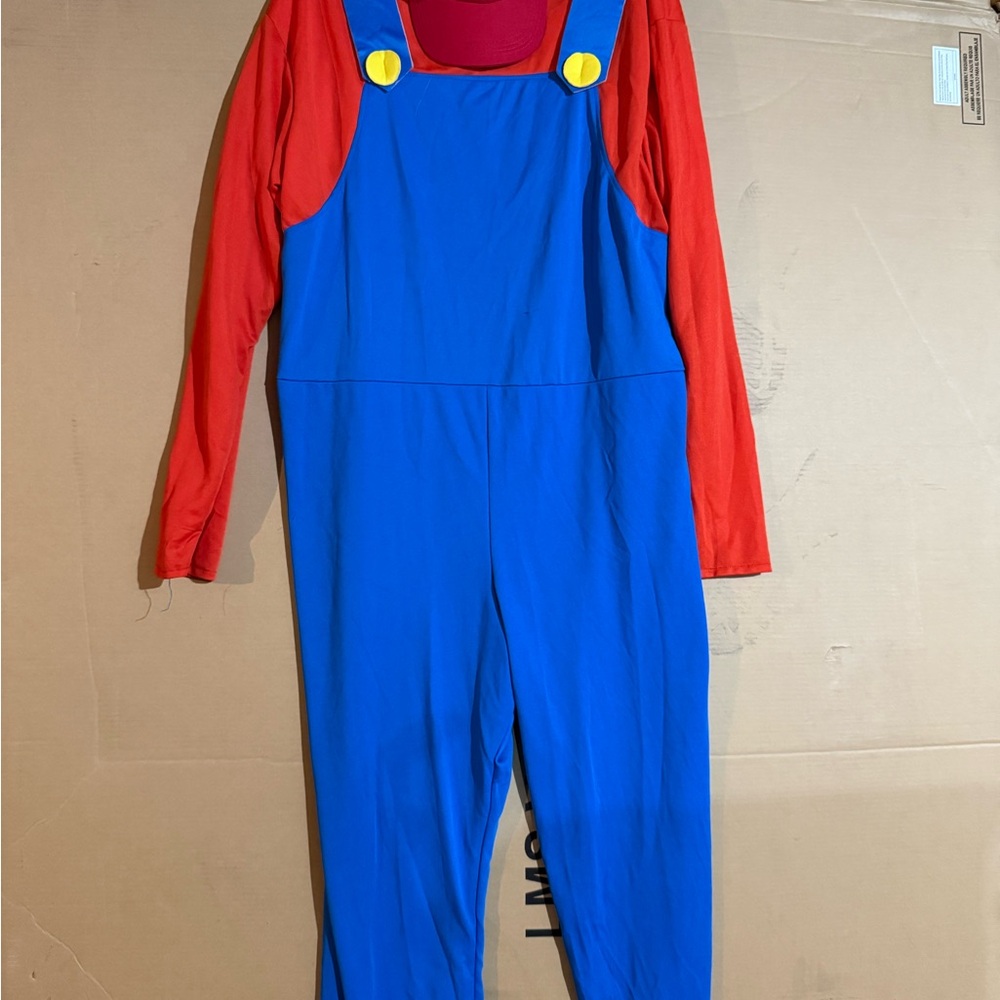 Adult super Mario Halloween Costume